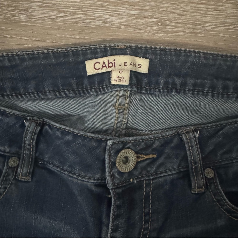 Cabi dark wash bootleg jeans size 8 - Picture 2 of 4